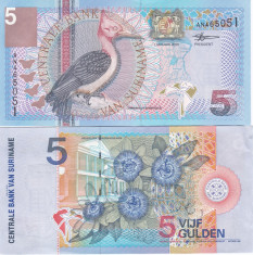 Suriname 5 Guldeni 01.01.2000 UNC foto