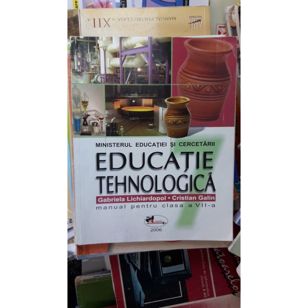 Educatie Tehnologica Clasa A Vii A Galin Stare Foarte Buna