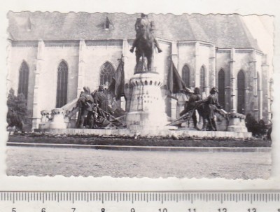 bnk foto - Cluj - Monumentul Matias Corvin - 1969 foto