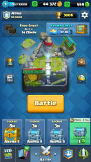 Vand cont de Clash Of Clans+Clash Royal la pachet foto