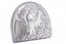 Iisus Hristos, Icoana lucrata pe Foita de Argint, 6x6cm,Cod Produs:834 foto