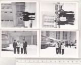 Bnk foto - Covasna 1978 - Turisti - lot 4 fotografii, Alb-Negru, Romania de la 1950, Cladiri