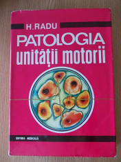 PATOLOGIA UNITATII MOTORII- H.RADU- cartonata/supracoperta foto