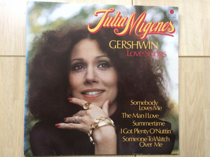 Julia Migenes Gershwin Love Songs disc vinyl lp muzica usoara pop musical VG+