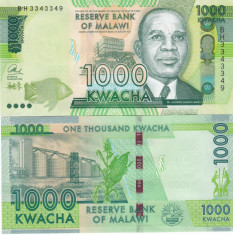 Malawi 1000 Kwacha 01.01.2016 UNC foto