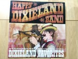 Happy Dixieland Band &lrm;Dixieland Favorites disc vinyl lp muzica jazz USA 1977 VG+