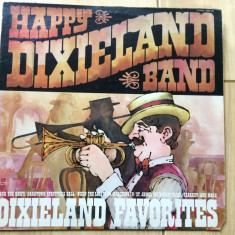 Happy Dixieland Band ‎Dixieland Favorites disc vinyl lp muzica jazz 1977 USA VG+