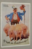 AK - CP- Germania- Umoristica, reeditare, anii &#039;60 *