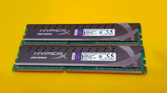 Kit 8GB DDR3 Desktop Kingston HyperX Genesis 1866MHz CL11 Dual Channel Kit foto