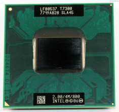 Procesor Laptop Intel Core2Duo T7300 2000Mhz/4M Cache/FSB 800 foto