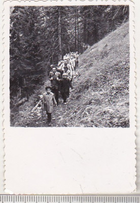 bnk foto - Brasov - Poteca spre Postavaru - 1959 foto