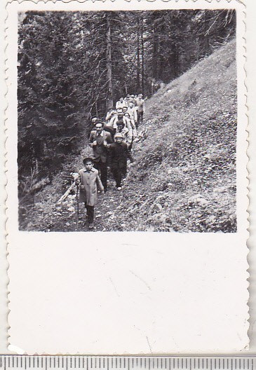 bnk foto - Brasov - Poteca spre Postavaru - 1959