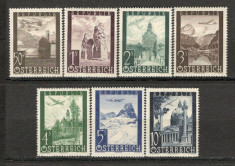 Austria. 1947 Posta aeriana-Vederi KZ.329 foto