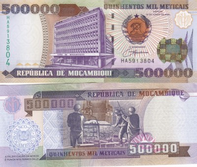 Mozambic 500 000 Meticais 16.06.2003 UNC foto