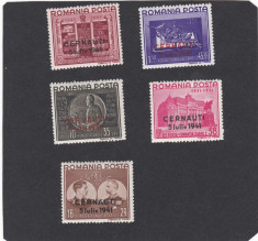 Lp 143 I , Fundatia Carol I cernauti MNH cal II foto