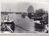 Bnk foto - Vaporas in Delta Dunarii - anii `60, Alb-Negru, Romania de la 1950, Transporturi
