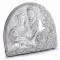 Icoana pe Foita de Argint, Sfanta Familie, 11x9.5cm,Cod Produs:145