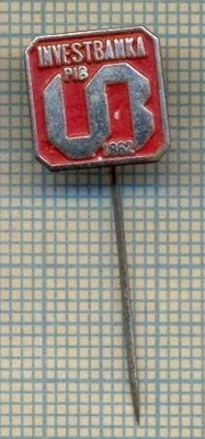 ZET1326 INSIGNA -INVESTBANKA PIB -1862-2002 -DIN FOSTA IUGOSLAVIE -AZI SERBIA foto