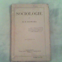 Sociologie-G.D.Scraba