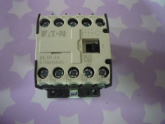 CONTACTOR TIP RELEU DILER-40 EATON,4 CONTACTE ,ALIMENTARE BOBINA LA 24V AC/50HZ foto