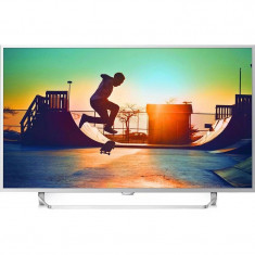 Televizor Philips LED Smart TV 65 PUS6412 165cm Ultra HD 4K Silver Ambilight cu 3 laturi foto