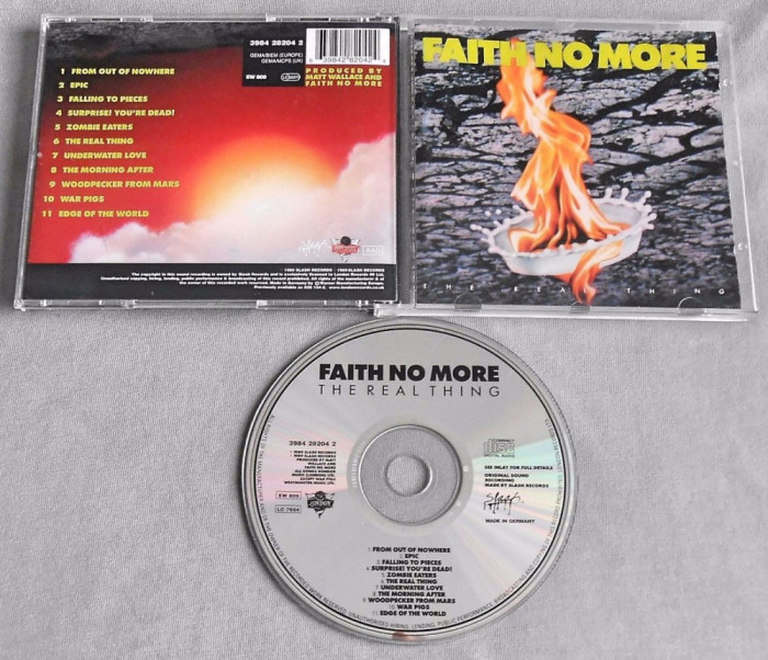 Faith No More - The Real Thing CD (1989)