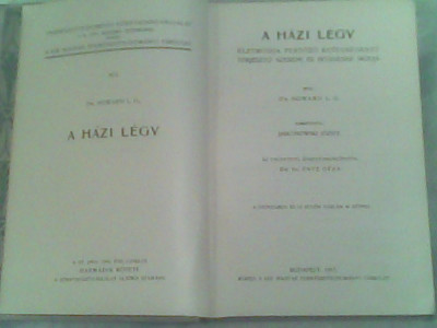 A hazi legy (musca de casa)-Dr.Howard L.O foto