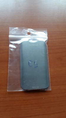 Capac Nokia C5 Nou Argintiu ST foto