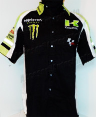 Camasa moto Kawasaki Tricou Kawasaki Monster Motul foto