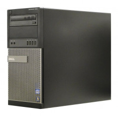 Calculator DELL Optiplex 7010 Tower, Intel Core i3 Gen 3 3220 3.3 GHz, 4 GB DDR3, 250 GB HDD SATA, DVD foto