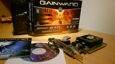 Placa video Gainward NVIDIA GeForce 210, 1024MB, DDR3, 64bit, HDMI-DVI-VGA foto