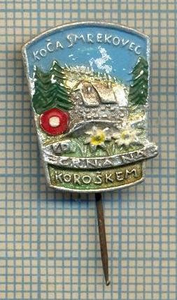 ZET1356 INSIGNA ALPINISM- KOCA SMREKOVEC-DIN FOSTA IUGOSLAVIE -AZI SLOVENIA