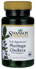 Moringa oleifera 400 mg, 60 cap, antitumoral, antioxidant, PRET SOC! foto