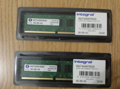 MEMORIE RAM INTEGRAL 4GB DDR3 1066 Mhz CL7 R2 doua bucati foto