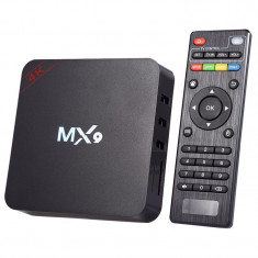 Smart TV Box Android Mini PC Ultra-HD 4K, telecomanda foto