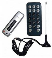 Tuner TV extern usb DVB-T Hd,stick digital cu telecomanda foto