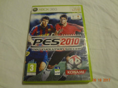 [360] Pro evolution soccer 2010 - joc original Xbox360 foto