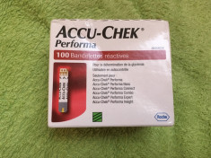 Testere glicemie Accu-Chek Performa ( 100 bucati ) foto