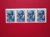 GERMANIA OCUPATIE/LETONIA 1941 SERIE=MNH, Nestampilat