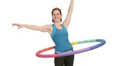 Cerc topik pentru exercitii la sol ,aerobic,hula foto