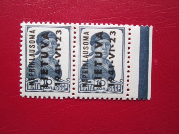 GERMANIA OCUPATIE/LETONIA 1941 SERIE =MNH