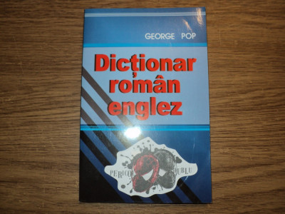 Dictionar roman-englez - George Pop foto