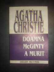 AGATHA CHRISTIE - DOAMNA McGINTY A MURIT foto