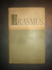 ERASMUS - DESPRE RAZBOI SI PACE {1960} foto