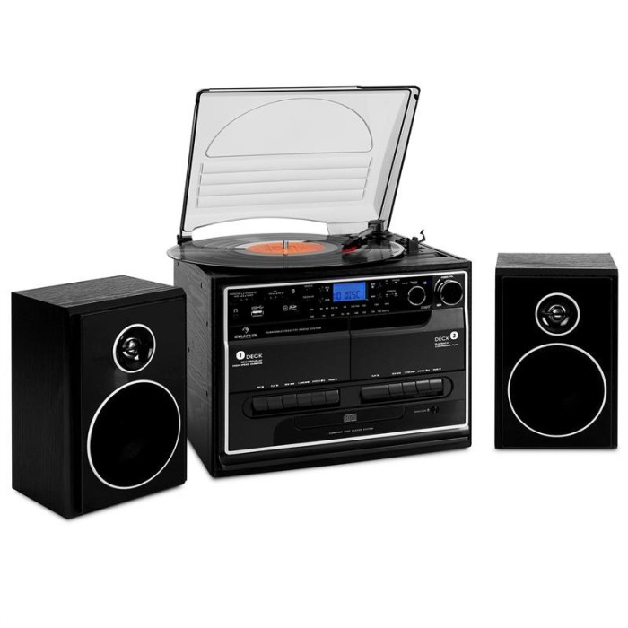 Sistem Stereo Auna 388-BT HiFi CD Bluetooth USB SD foto mare Sistem Stereo Auna 388-BT HiFi CD Bluetooth USB SD foto mare