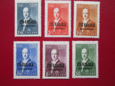 FINLANDA=1941 OCUPATIA KARJALA SERIE=MNH foto