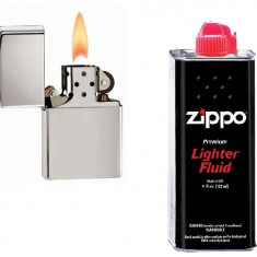 Bricheta imitatie Zippo + benzina zippo