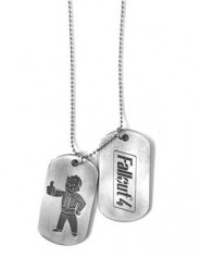 Medalion Fallout 4 Logo And Vault Boy Approves Pair Of Dog Tags foto