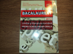 Bac 2012 limba romana. Bacalaureat 2012 limba romana, proba scrisa si orala foto