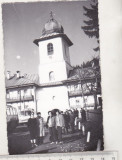 Bnk foto - Intrarea &icirc;n Mănăstirea Agapia - 1965, Alb-Negru, Romania de la 1950, Cladiri